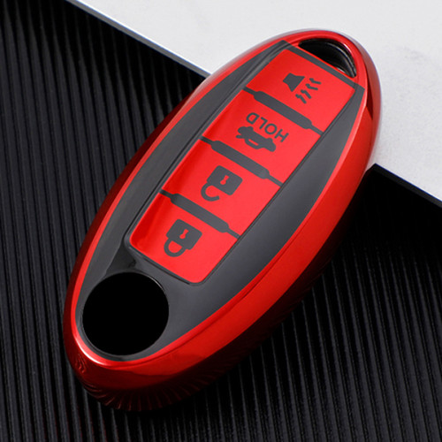 For Nissan 4 button TPU protective key case please choose the color