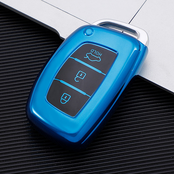 For Hyundai Leading, famous picture, Sonata nine, Tucson, Langdong 3 button  TPU protective key case,trunk button on the top, please choose the color