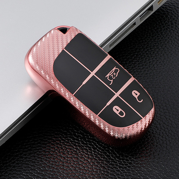 For Jeep  Guide/Free Light/Freeman/Grand Cherokee/Grand Commander  3 button TPU protective key case