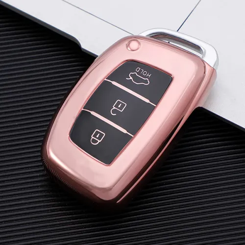 For Hyundai Leading, famous picture, Sonata nine, Tucson, Langdong 3 button  TPU protective key case,trunk button on the top, please choose the color