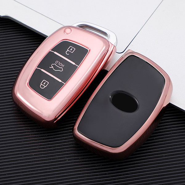 For Hyundai Leading,  Sonata nine, Tucson, Langdong 3 button  TPU protective key case, Truck button on the middle, please choose the color