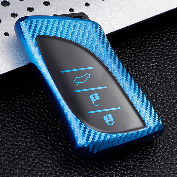 For Lexus 3 button TPU protective key case rondomly shipping ,transparent button or Black button in the front shell ,  please choose the color