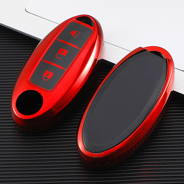 For Nissan 3 button TPU protective key case please choose the color