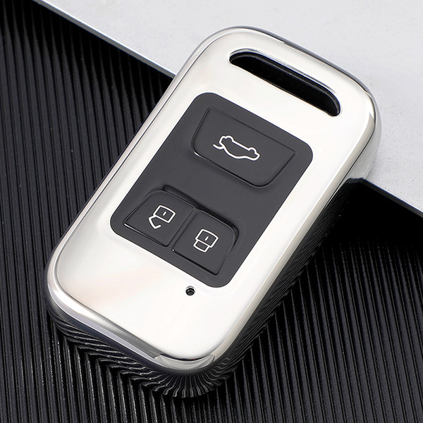 For Chery 3/5x/8/E3E5 3 button  TPU protective key case
