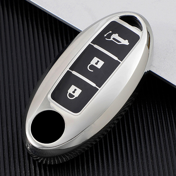 For Nissan 3 button TPU protective key case please choose the color