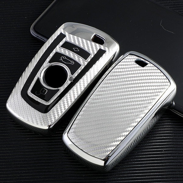 For BMW 5series、525li、520li、3series、GT320li、7series、4series、1series、X3、X4 4button TPU protective key case , please choose the color