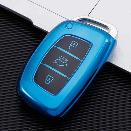 For Hyundai Leading,  Sonata nine, Tucson, Langdong 3 button  TPU protective key case, Truck button on the middle, please choose the color