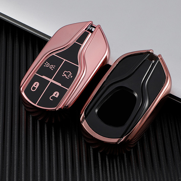 For Maserati 4 button TPU protective key case, please choose  the color