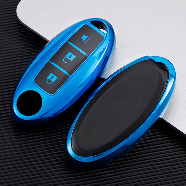 For Nissan 3 button TPU protective key case please choose the color