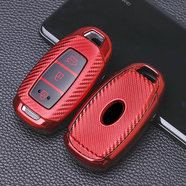 For Santa Fe ix25, Acceptance ix35, Festa  3 button  TPU protective key case,please choose the color
