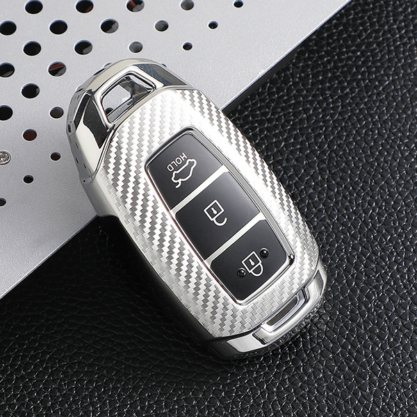 For Santa Fe ix25, Acceptance ix35, Festa  3 button  TPU protective key case,please choose the color