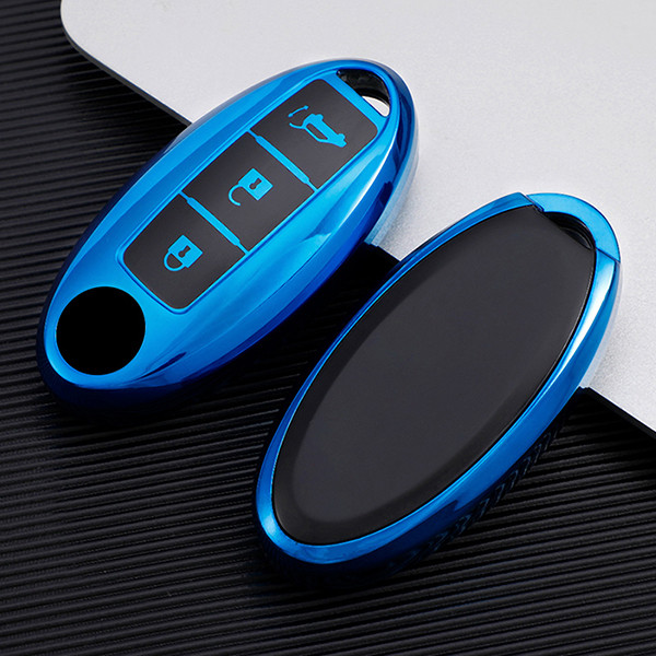 For Nissan 3 button TPU protective key case please choose the color