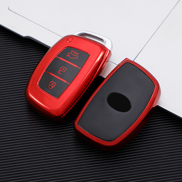 For Hyundai Leading, famous picture, Sonata nine, Tucson, Langdong 3 button  TPU protective key case,trunk button on the top, please choose the color