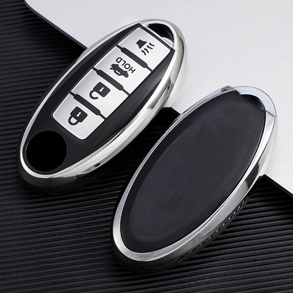 For Nissan 4 button TPU protective key case please choose the color