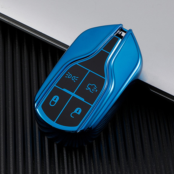 For Maserati 4 button TPU protective key case, please choose  the color