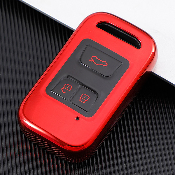 For Chery 3/5x/8/E3E5 3 button  TPU protective key case