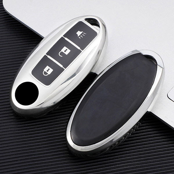 For Nissan 3 button TPU protective key case please choose the color