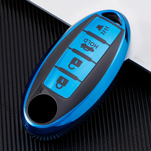 For Nissan 4 button TPU protective key case please choose the color