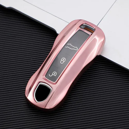 For Porsche 3 button TPU protective key case please choose the color