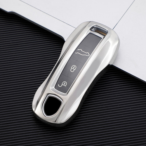 For Porsche 3 button TPU protective key case please choose the color