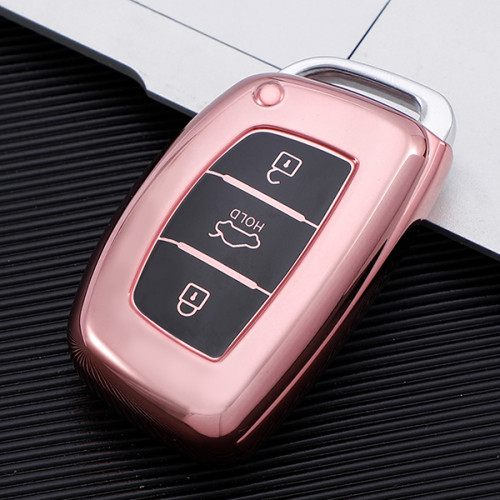 For Hyundai Leading,  Sonata nine, Tucson, Langdong 3 button  TPU protective key case, Truck button on the middle, please choose the color