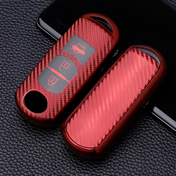 For Mazda 3 button TPU protective key case please choose the color