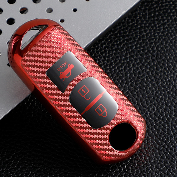 For Mazda 3 button TPU protective key case please choose the color