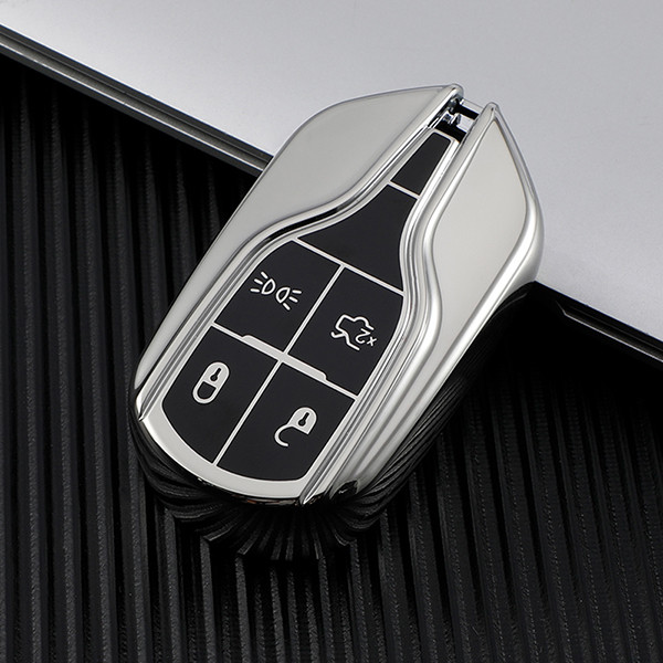 For Maserati 4 button TPU protective key case, please choose  the color