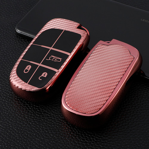 For Jeep  Guide/Free Light/Freeman/Grand Cherokee/Grand Commander  3 button TPU protective key case