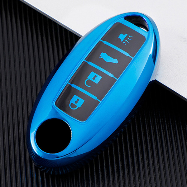 For Nissan 4 button TPU protective key case please choose the color