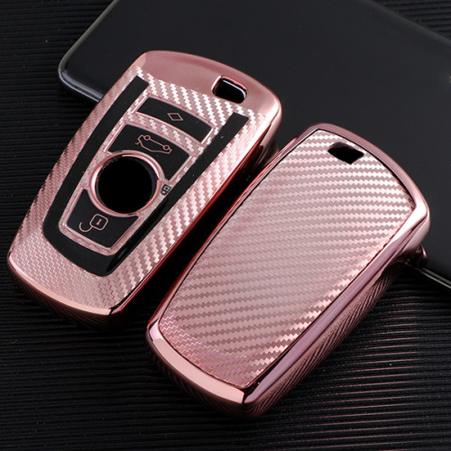 For BMW 5series、525li、520li、3series、GT320li、7series、4series、1series、X3、X4 4button TPU protective key case , please choose the color