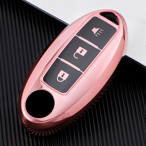 For Nissan 3 button TPU protective key case please choose the color