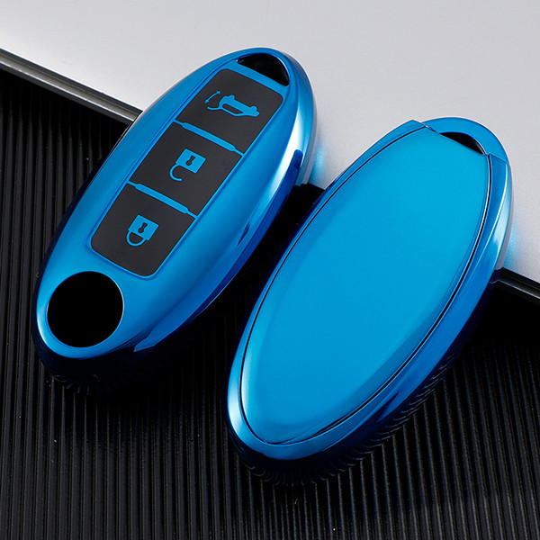 For Nissan 3 button TPU protective key case please choose the color