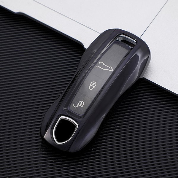 For Porsche 3 button TPU protective key case please choose the color