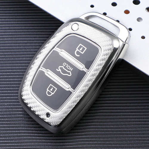 For Hyundai IX35 3 button  TPU protective key case,please choose the color