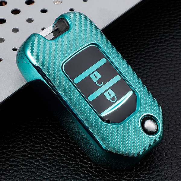 For Honda 2 button  TPU protective key case,transparent button , please choose the color