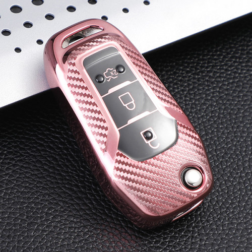 For Ford TPU protective key case , transparent button , please choose the color