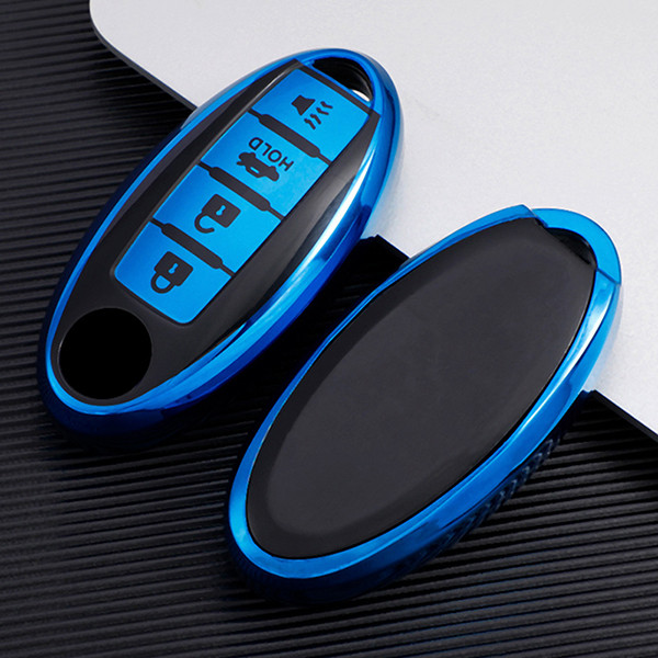 For Nissan 4 button TPU protective key case please choose the color