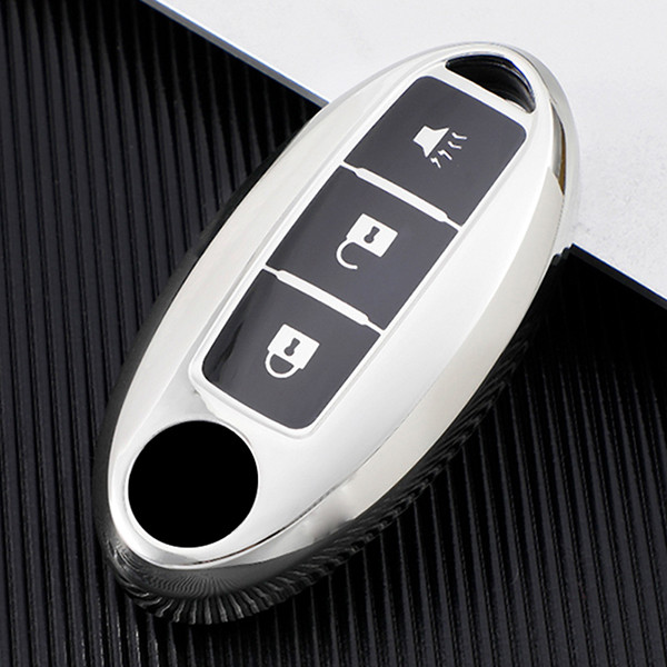 For Nissan 3 button TPU protective key case please choose the color