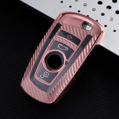 For BMW 5series、525li、520li、3series、GT320li、7series、4series、1series、X3、X4 4button TPU protective key case , please choose the color
