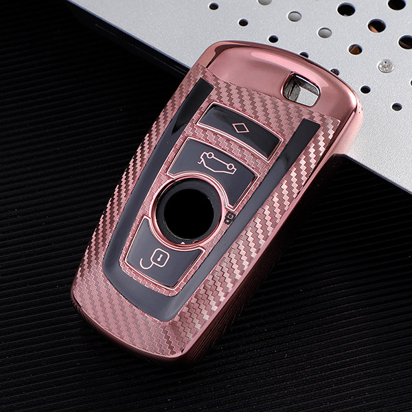 For BMW 5series、525li、520li、3series、GT320li、7series、4series、1series、X3、X4 4button TPU protective key case , please choose the color