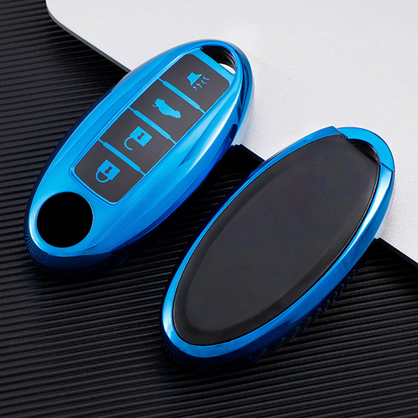 For Nissan 4 button TPU protective key case please choose the color