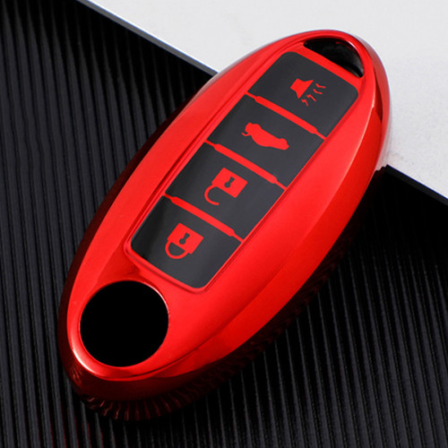 For Nissan 4 button TPU protective key case please choose the color