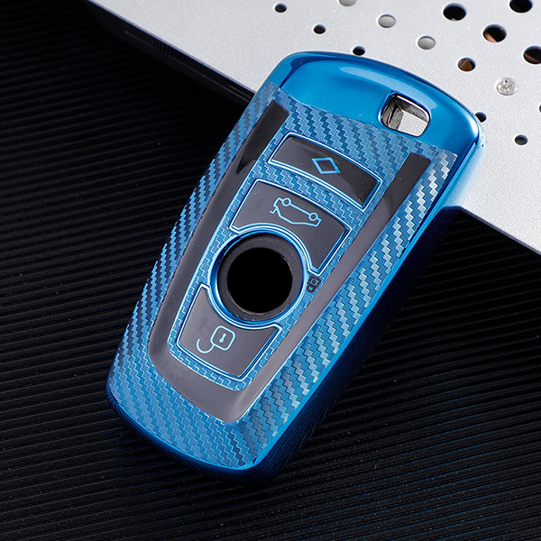 For BMW 5series、525li、520li、3series、GT320li、7series、4series、1series、X3、X4 4button TPU protective key case , please choose the color