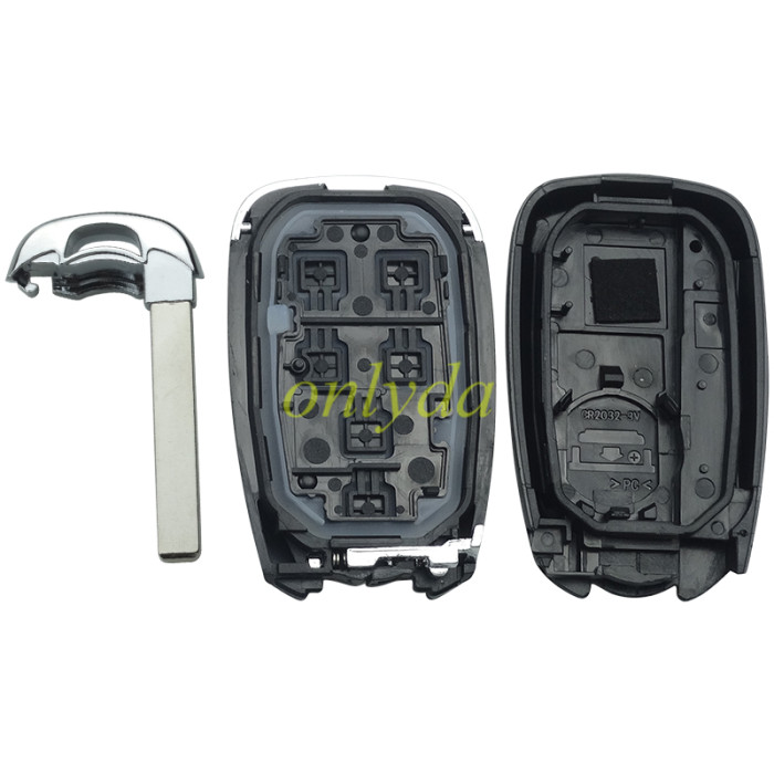 For Chevrolet 5+1  button remote key blank without badge