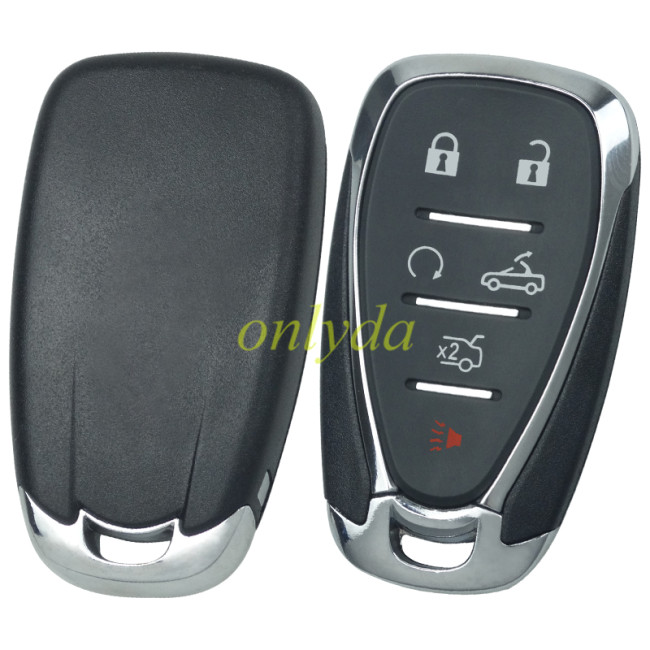 For Chevrolet 5+1  button remote key blank without badge
