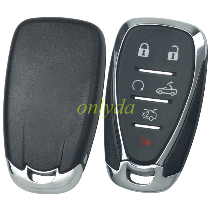 For Chevrolet 5+1  button remote key blank without badge