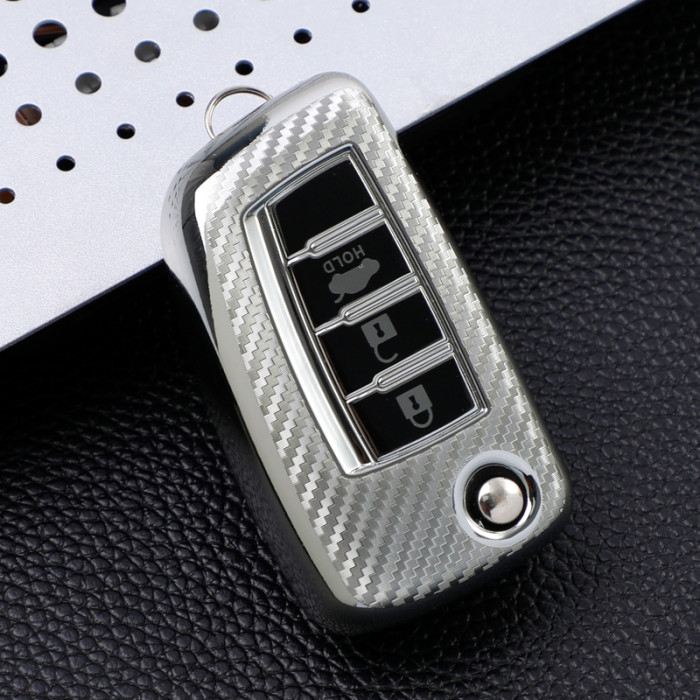 For Nissan 3 button TPU protective key case please choose the color