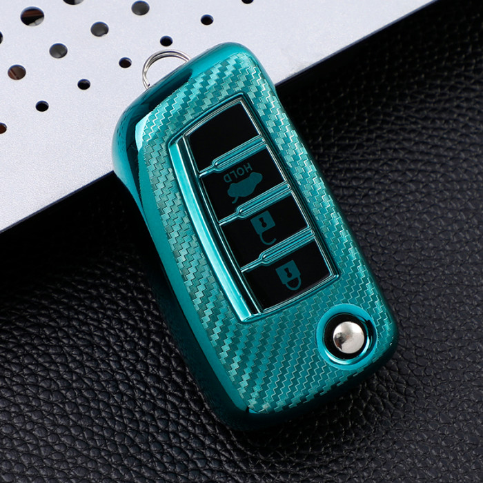 For Nissan 3 button TPU protective key case please choose the color