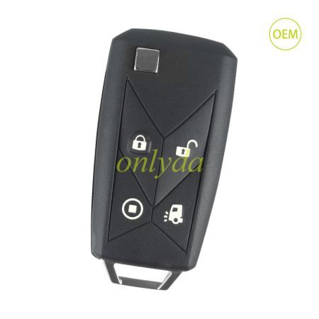 For OEM Renault 4 button remote key with 434mhz